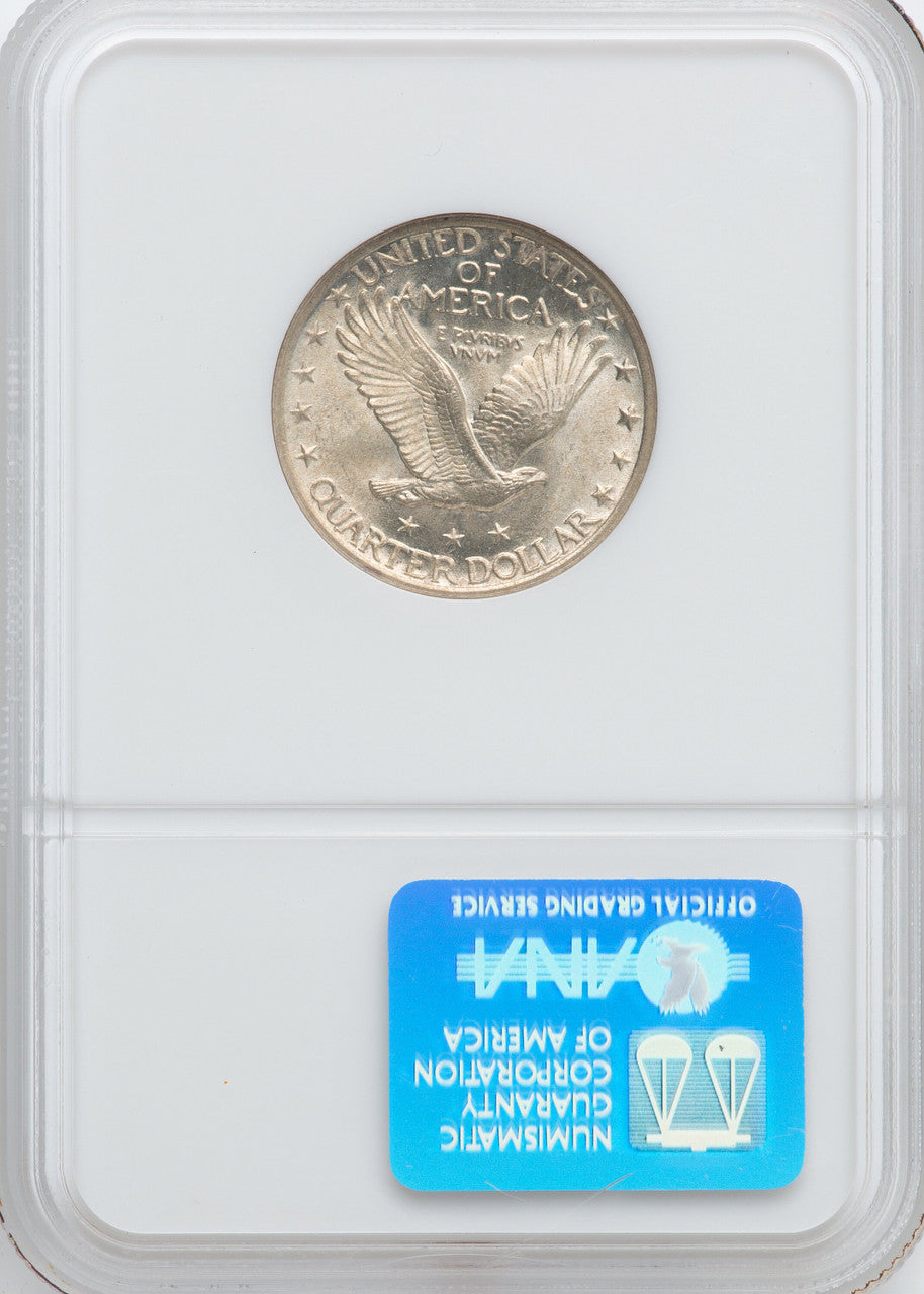 1920 25C FH Standing Liberty Quarter NGC MS65