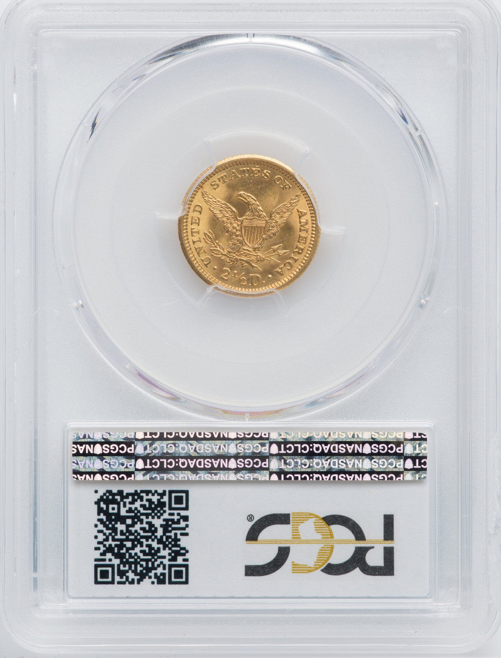 1907 $2.50 Liberty Quarter Eagle PCGS MS65