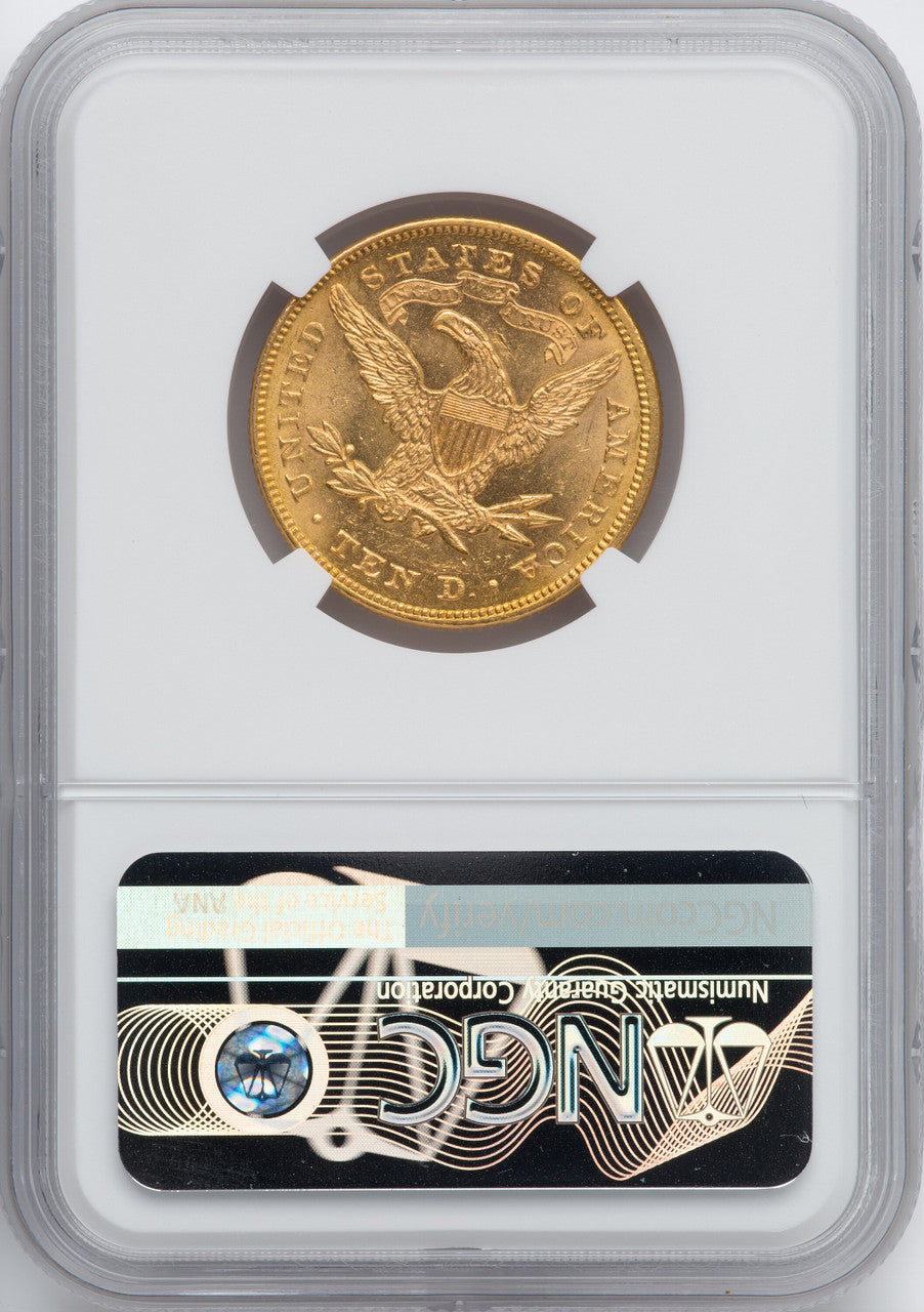 1880 $10 Liberty Eagle NGC MS63