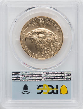 2022-W One-Ounce Gold Eagle Burnished FDI PCGS MS70