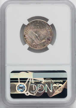 1917-S Type One FH CAC Standing Liberty Quarter NGC MS64