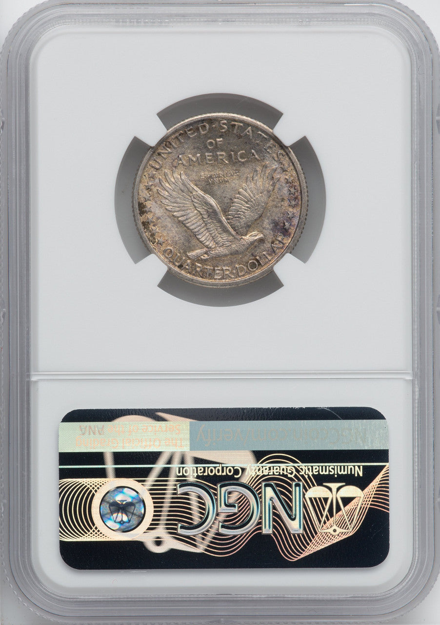 1917-S Type One FH CAC Standing Liberty Quarter NGC MS64