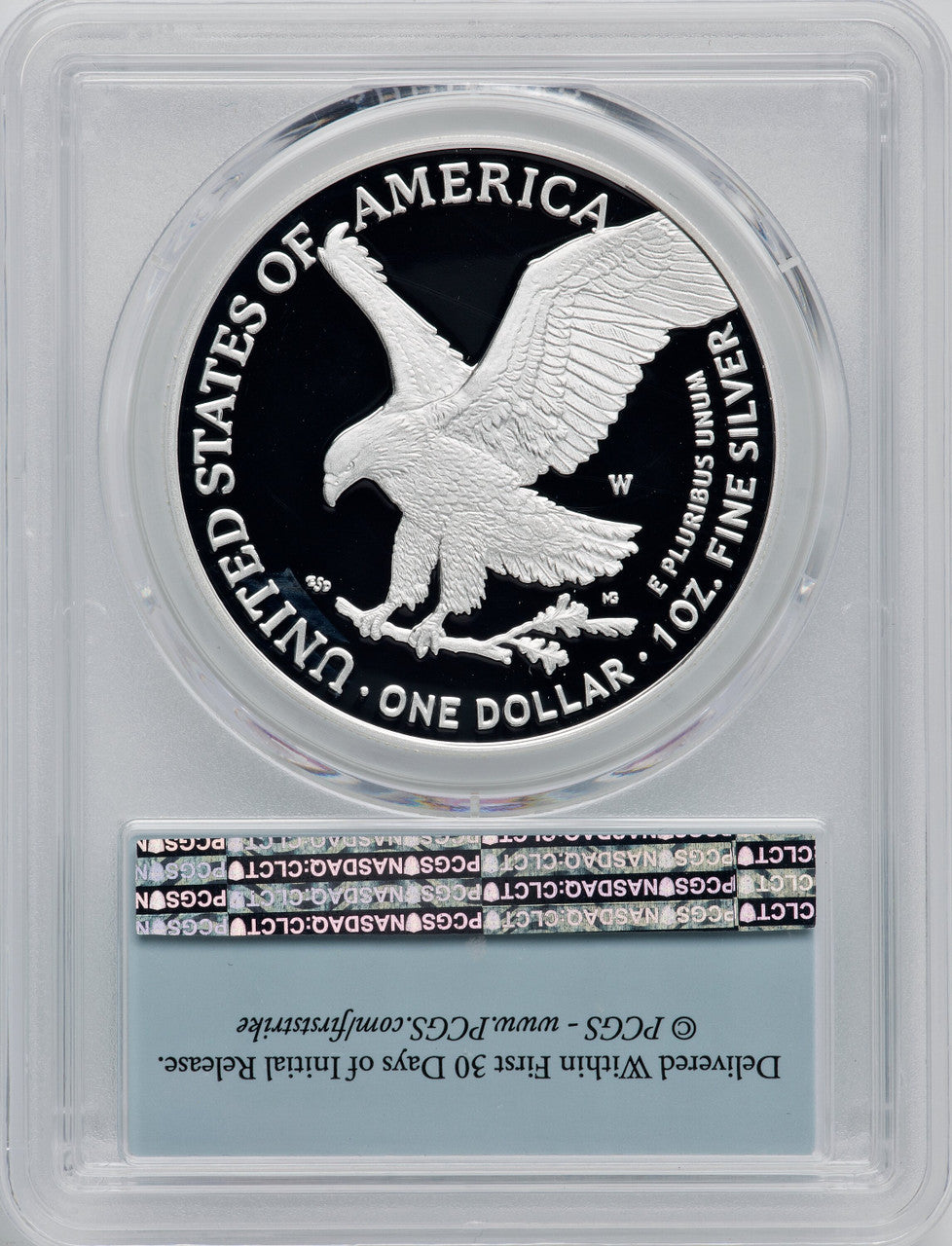 2022-W S$1 Silver Eagle FS PRDC PCGS PR70