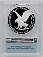 2022-W S$1 Silver Eagle FS PRDC PCGS PR70