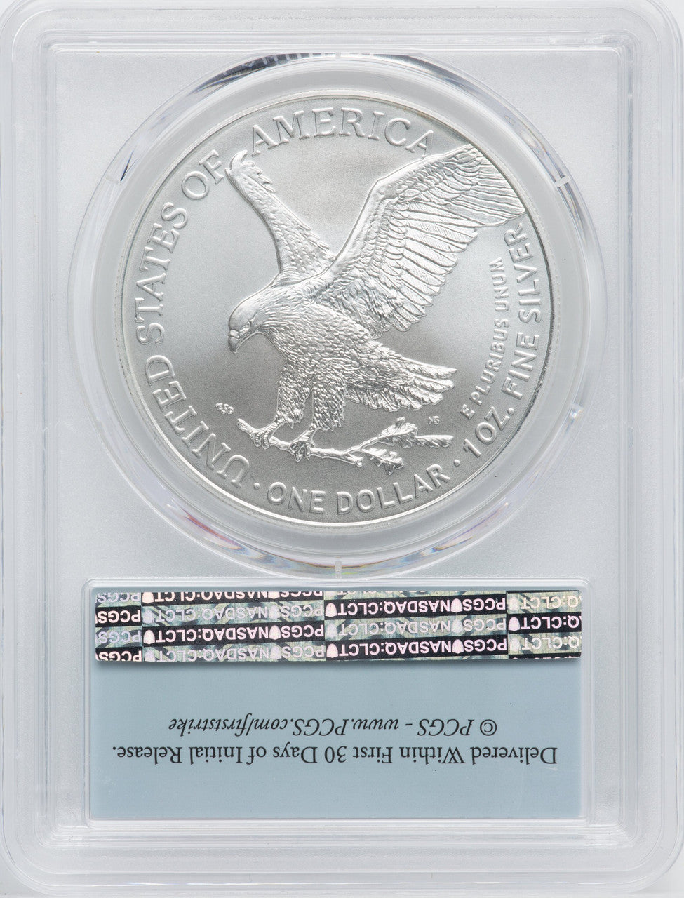 2022 S$ Silver Eagle FS PCGS MS70