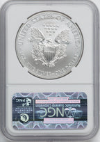 2013-W S$1 Silver Eagle Burnished First Strike SP NGC MS70