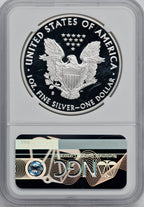 2018-S American Silver Eagle NGC PF70 Ed Moy Hand Signed