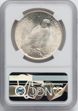1924 $1 Peace Dollar NGC MS67