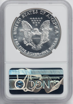 1989 S$1 Silver Eagle NGC MS70