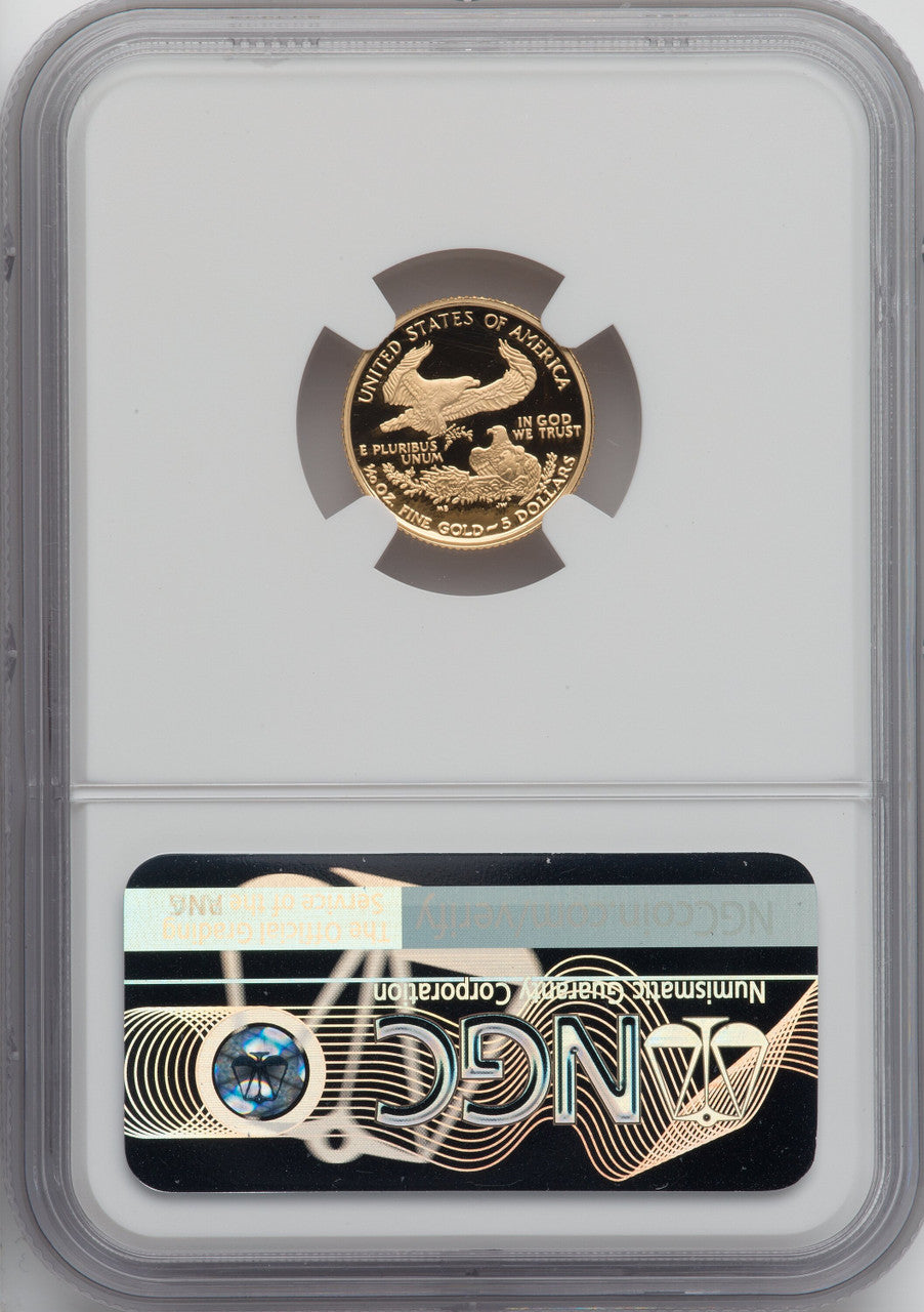 2006-W $5 Tenth-Ounce Gold Eagle NGC PF70