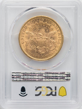 1878-S $20 Liberty Double Eagle PCGS AU58
