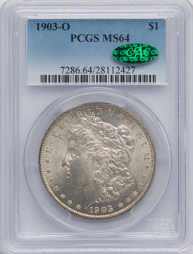 1903-O $1 CAC Morgan Dollar PCGS MS64