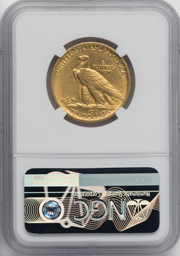 1907 $10 No Motto Indian Eagle NGC AU55
