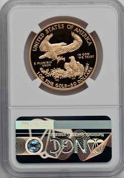2017-W $50 One-Ounce Gold Eagle NGC PF70 Ed Moy Signed