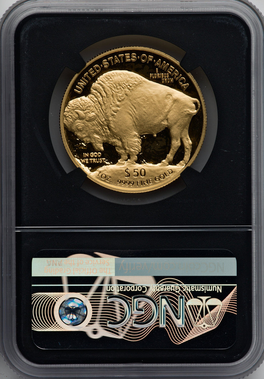 2022-W G$50 Gold Buffalo FS DCAM NGC PF70