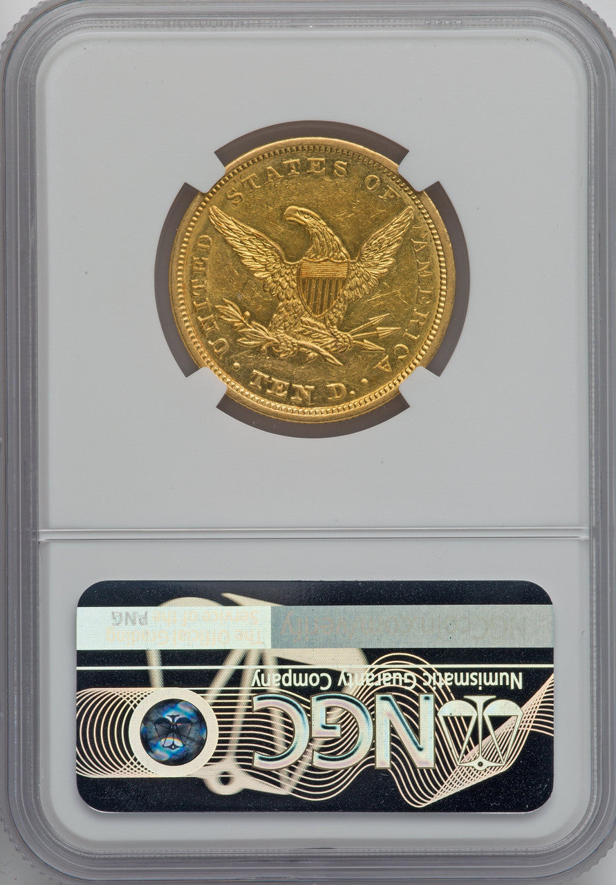 1841 $10 Liberty Eagle NGC AU58