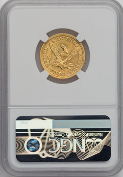 1848 $5 Liberty Half Eagle NGC MS63
