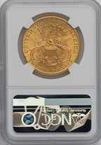 1904-S $20 Green Label Liberty Double Eagle NGC MS64