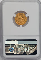 1925-D $2.50 Green Label Indian Quarter Eagle NGC MS65 (755534051)