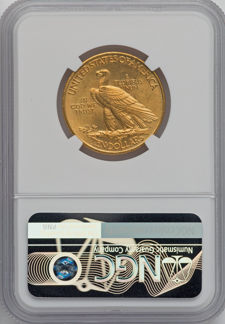 1910 $10 Indian Eagle NGC MS65