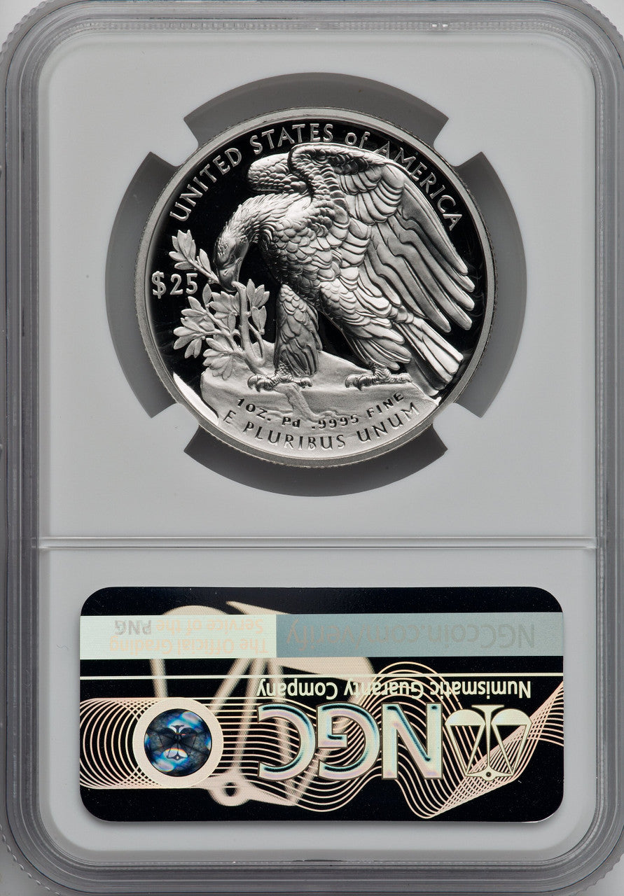 2021-W $25 Palladium NGC PF70
