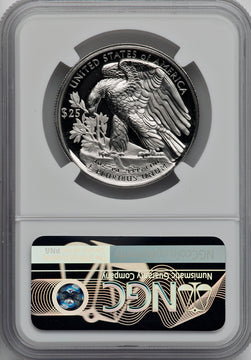 2018-W $25 Palladium Silver Foil NGC PF70