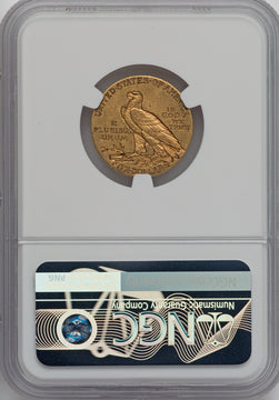 1908-S $5 Indian Half Eagle NGC AU55