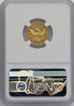 1834 $2.50 Classic Classic Quarter Eagle NGC AU58