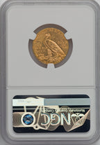 1908-D $5 Indian Half Eagle NGC MS64