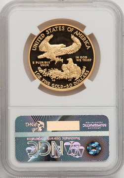 2016-W $50 One-Ounce Gold Eagle NGC PF70 Ultra Cameo  Ed Moy