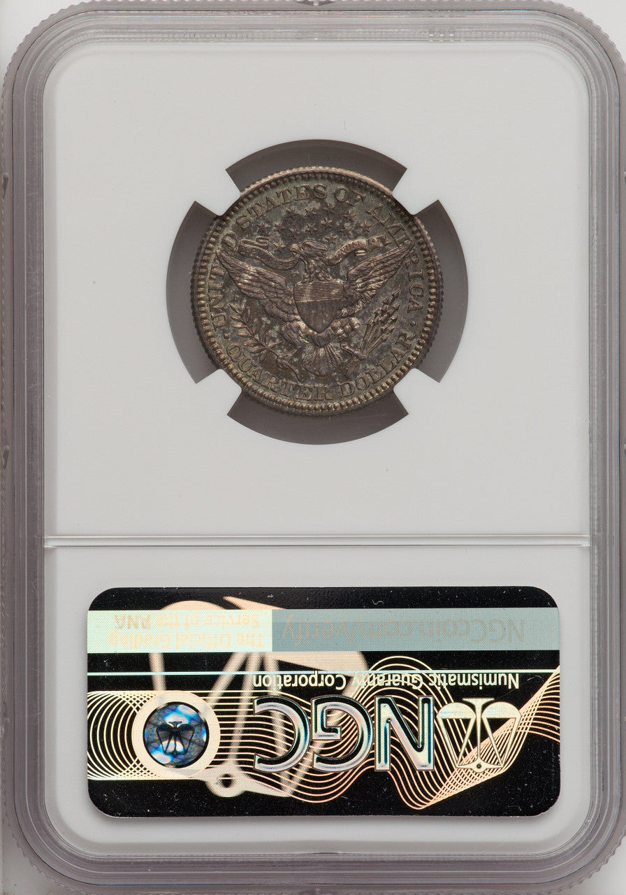 1902 25C Proof Barber Quarter NGC PR62