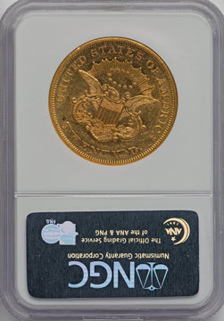 1859 $20 Liberty Double Eagle NGC AU55