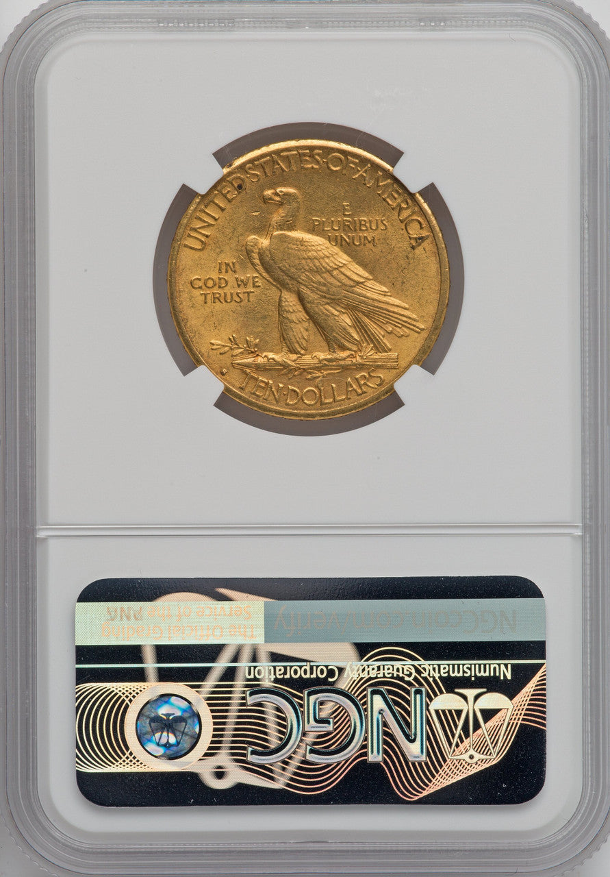 1914-S $10 Indian Eagle NGC AU58
