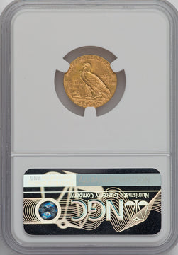 1929 $2.50 Indian Quarter Eagle NGC MS65