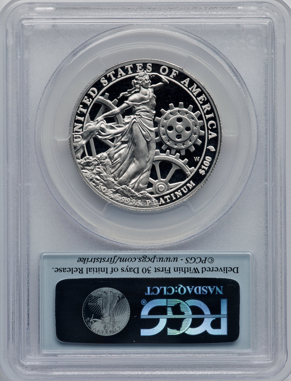 2013-W $100 Platinum Eagle First Strike PCGS PR70