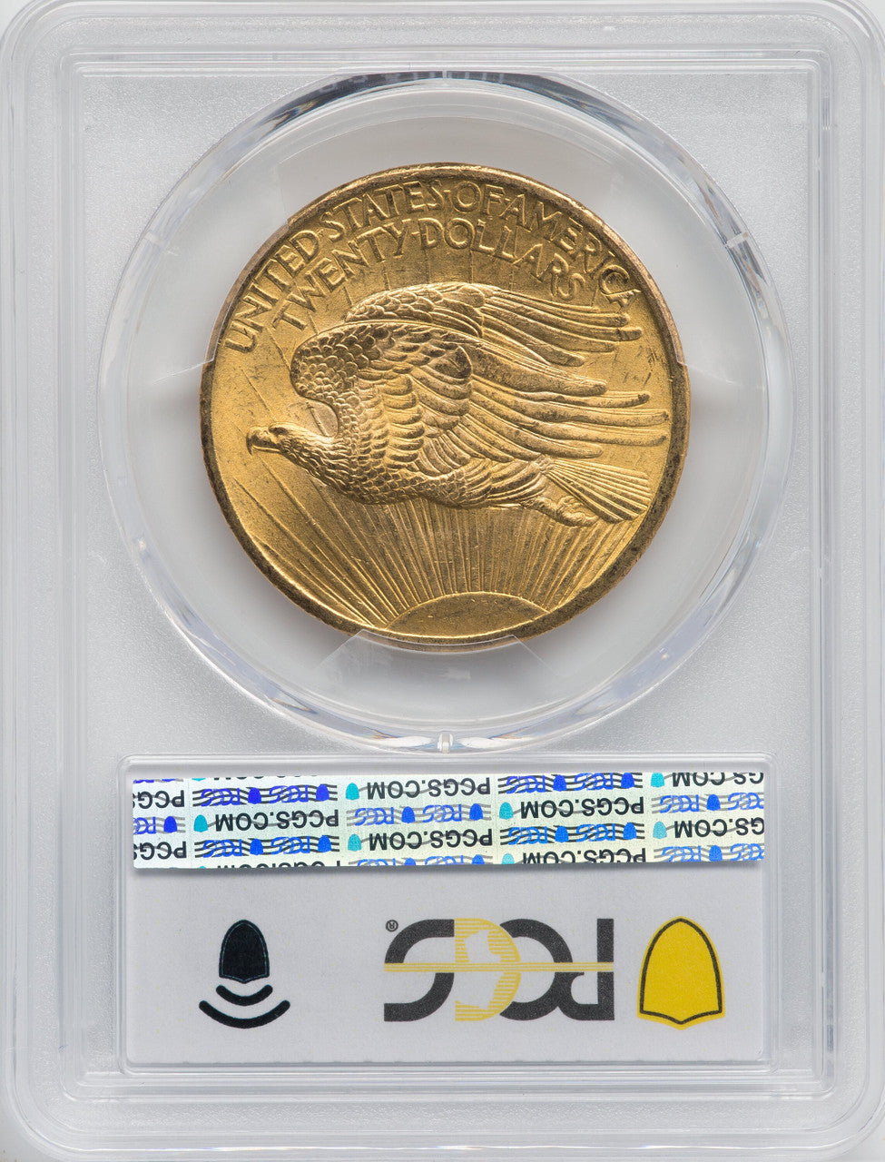 1908 $20 NO MOTTO Saint-Gaudens Double Eagle PCGS MS64+