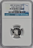 2007-W $10 Tenth-Ounce Platinum Eagle First Strike NGC PF70
