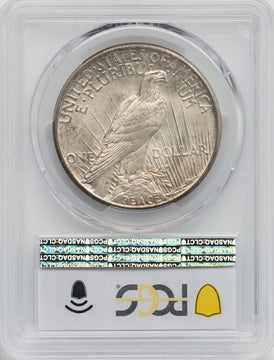 1921 $1 Peace CAC Peace Dollar PCGS MS65