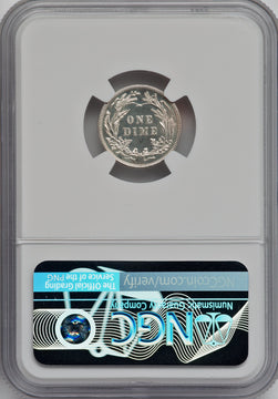 1900 10C Proof Barber Dime NGC PR67