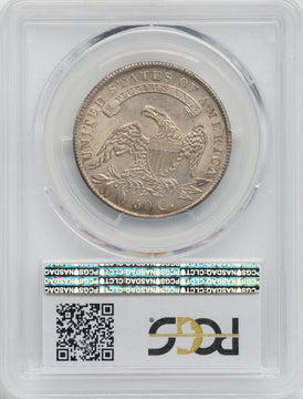 1836 50C Letter Edge Bust Half Dollar PCGS MS62