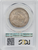 1836 50C Letter Edge Bust Half Dollar PCGS MS62