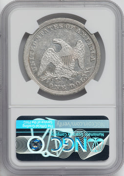 1847 S$1 Seated Dollar NGC XF45