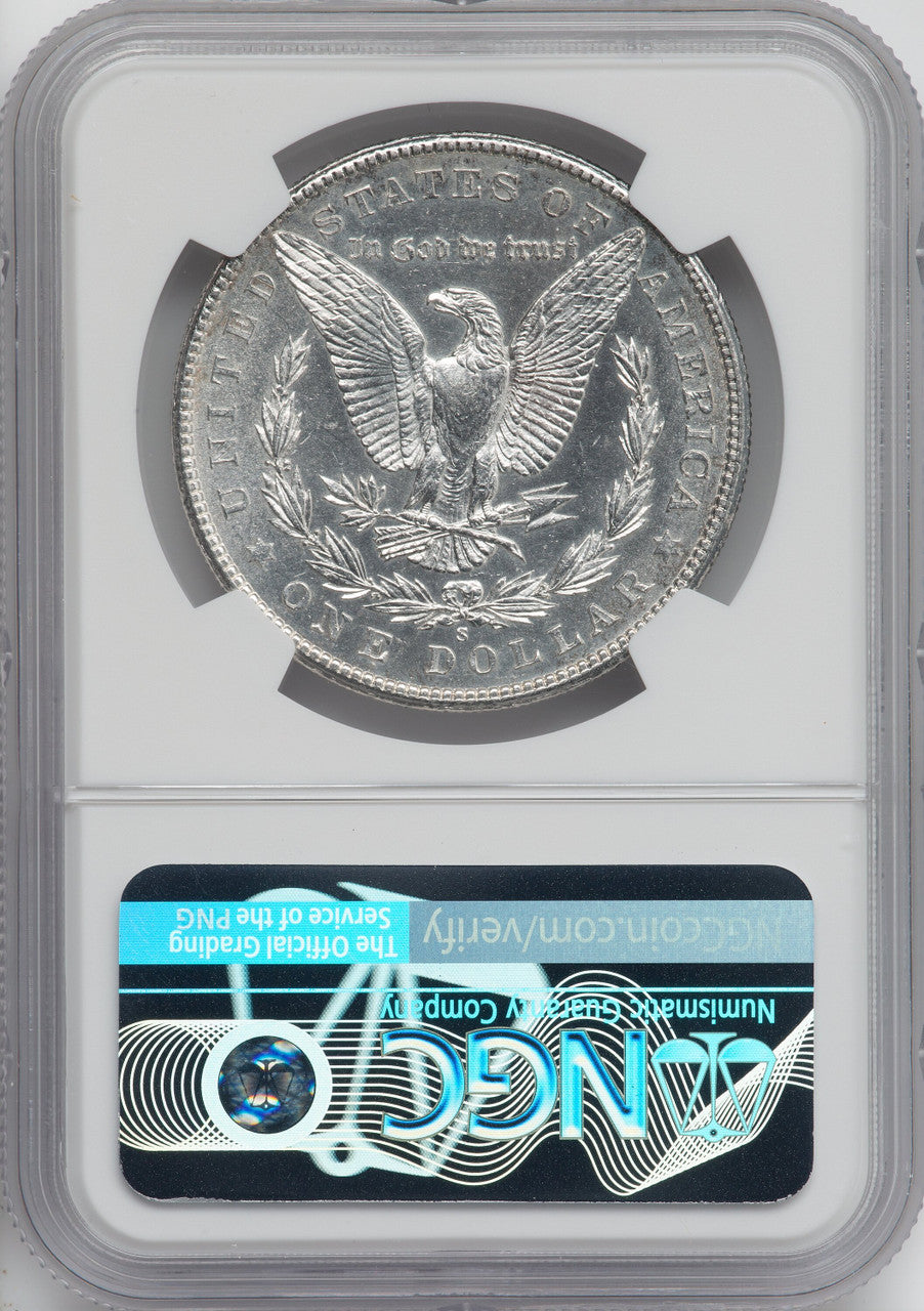 1901-S $1 Morgan Dollar Details Cleaned NGC MS60