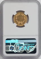 1861 $3 Three Dollar Gold Pieces NGC MS62