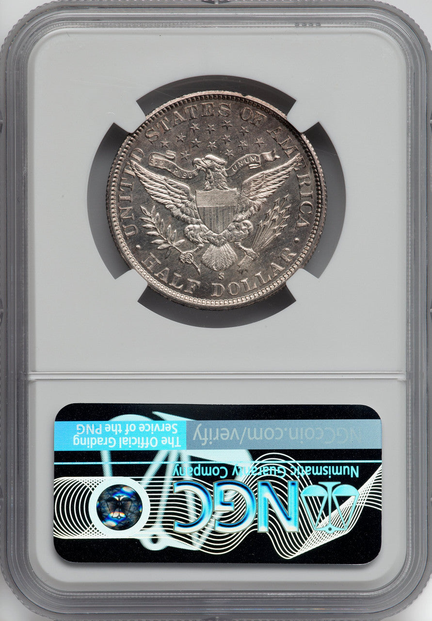 1903-S 50C Barber Half Dollar NGC MS65