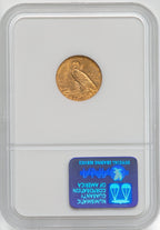 1909 $2.50 Indian Quarter Eagle NGC MS64
