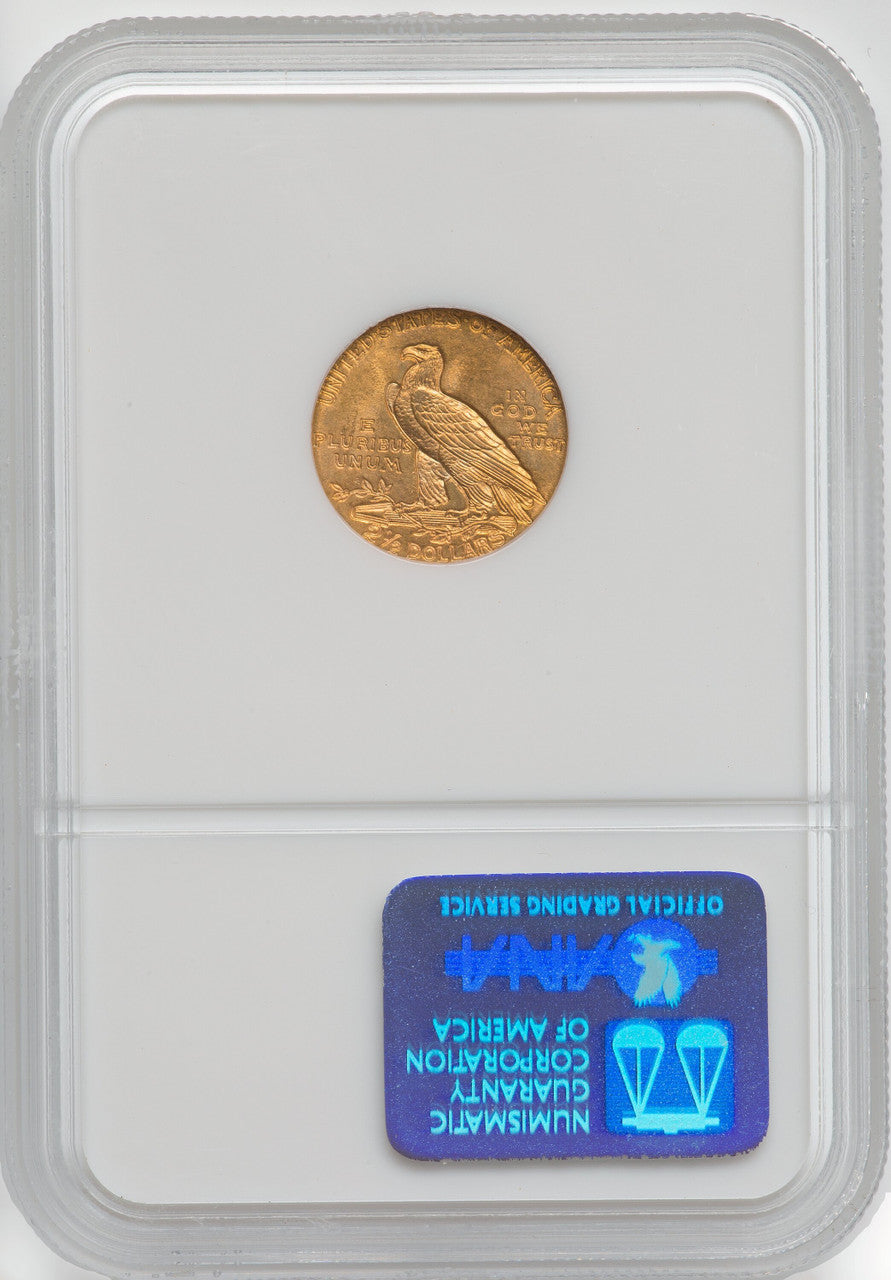 1909 $2.50 Indian Quarter Eagle NGC MS64