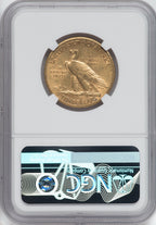 1915-S $10 Indian Eagle NGC AU55