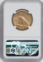 1911-D $10 Indian Eagle NGC AU53