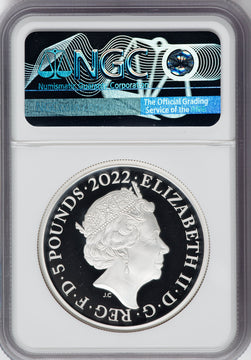 2022 G.Britan 2oz Silver Henry VII NGC PR70 Ultra Cameo